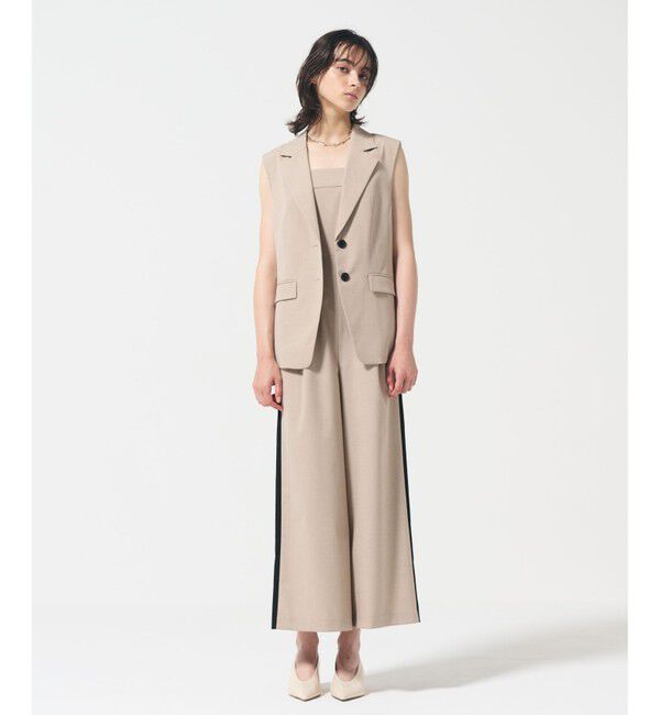 Diagram「サイドラインサロペ」|その他|ベージュ