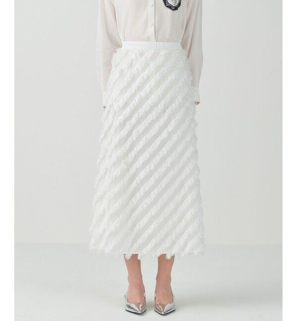 Grace Class「フェザーバイアスロングスカート」|スカート|