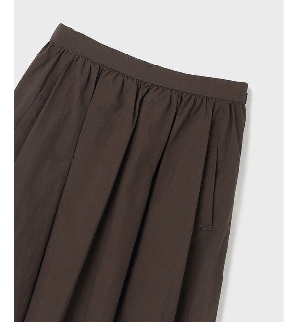 GRACE CONTINENTAL「タックギャザータフタスカート」|スカート|