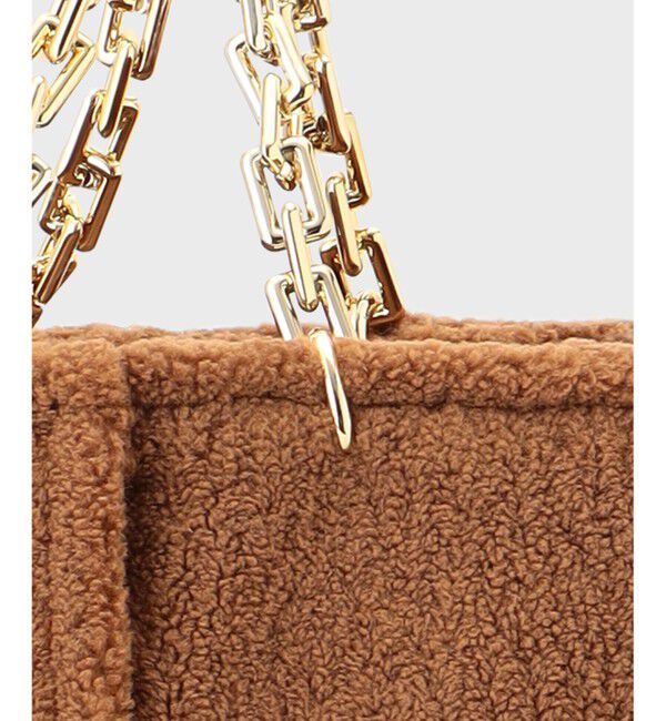 GRACE CONTINENTAL「LA フェイクボアバッグ」|トートバッグ|