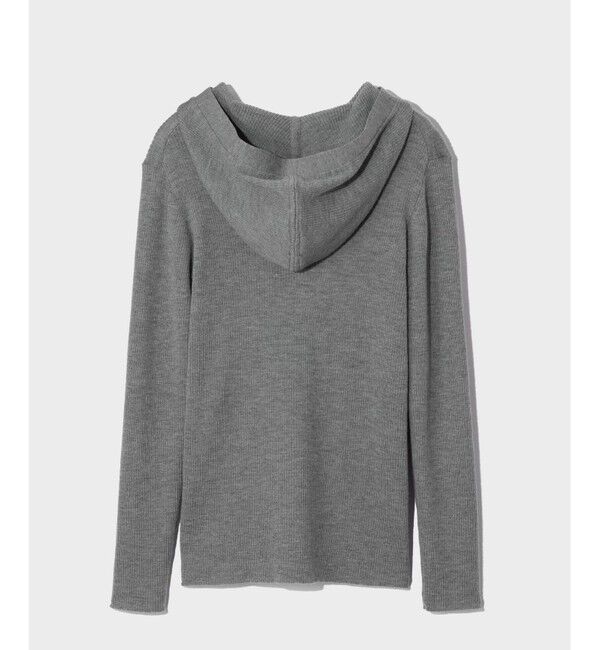 Grace Class「メリノウールリブフーディー」|ニット・セーター|