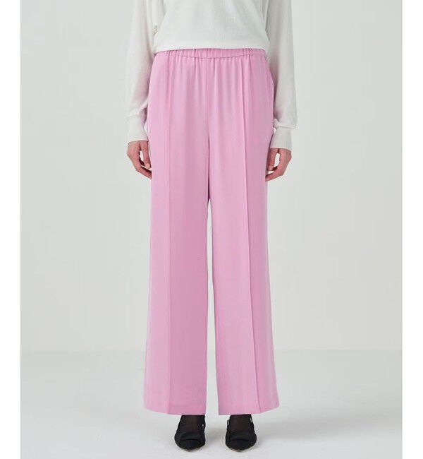 Grace Class「トリアセワイドイージーパンツ」|その他|ピンク