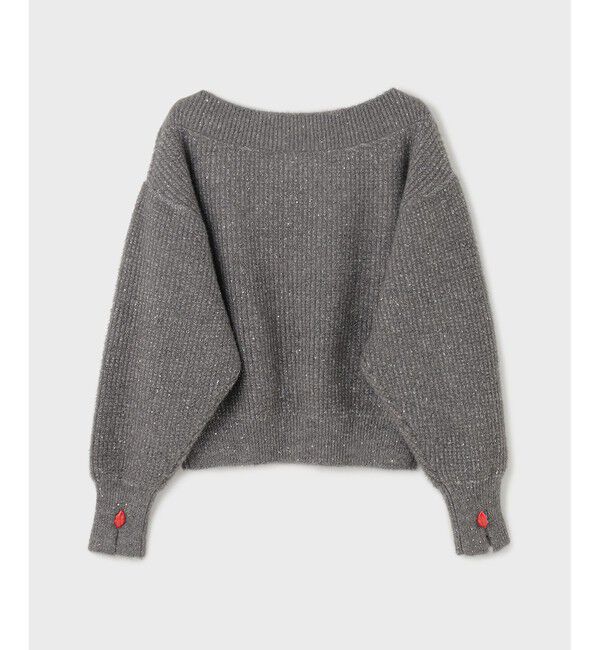 GRACE CONTINENTAL「ラメリップニットトップ」|ニット・セーター|