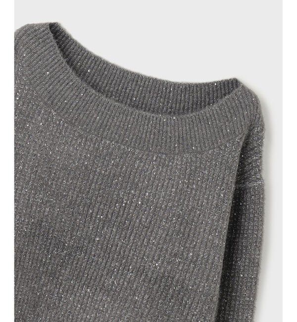 GRACE CONTINENTAL「ラメリップニットトップ」|ニット・セーター|