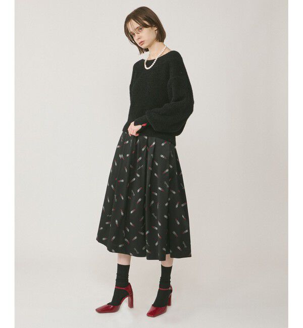 GRACE CONTINENTAL「ラメリップニットトップ」|ニット・セーター|