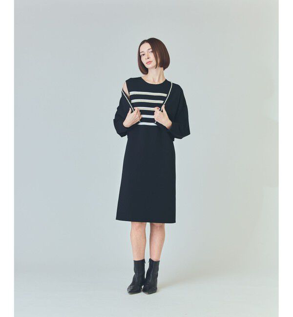 Grace Class「ボーダーパールワンピース」|ワンピース|