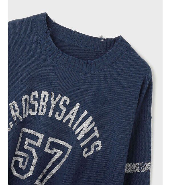  「ナンバリングニットトップ」|ニット・セーター|