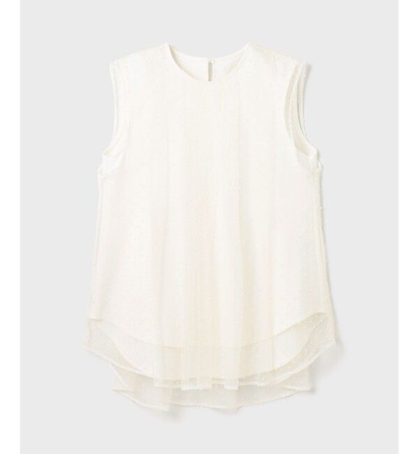 GRACE CONTINENTAL「シアージャガードカットトップ」|シャツ・ブラウス|