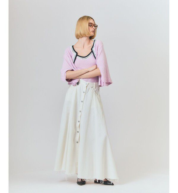 Grace Class「サーキュラーデニムスカート」|スカート|