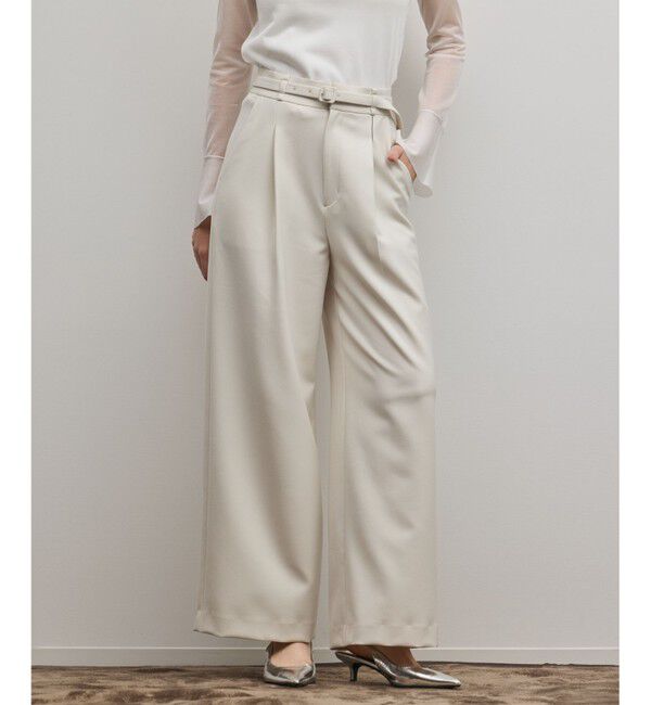 GRACE CONTINENTAL「ダブルクロスワイドパンツ」|その他|キナリ