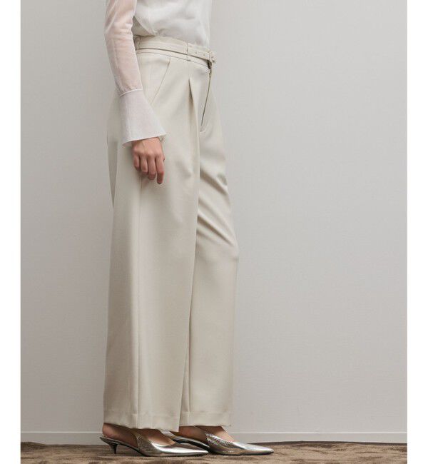 GRACE CONTINENTAL「ダブルクロスワイドパンツ」|その他|