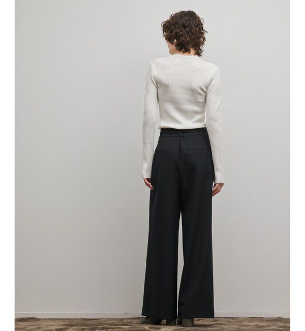 GRACE CONTINENTAL「ダブルクロスワイドパンツ」|その他|