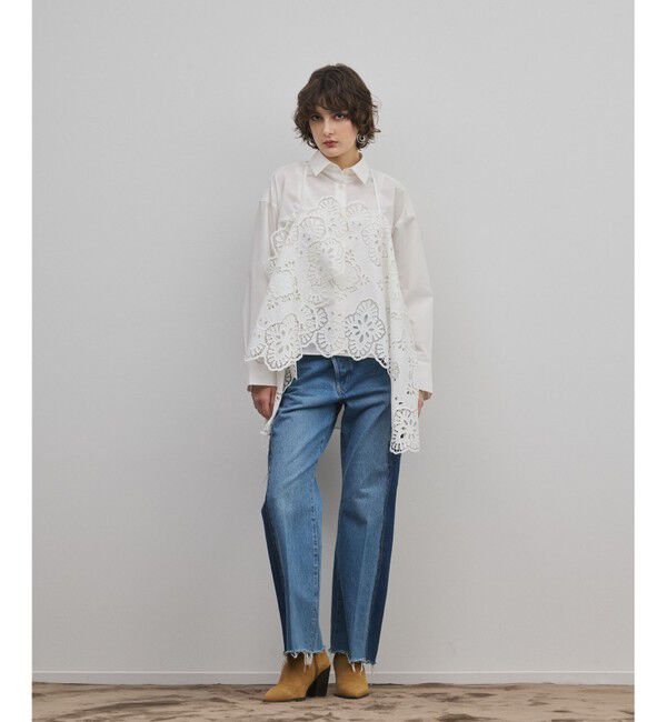 Diagram「カット刺繍イレギュラーシャツ」|シャツ・ブラウス|