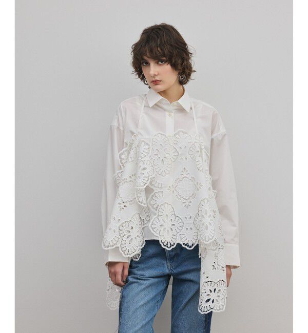 Diagram「カット刺繍イレギュラーシャツ」|シャツ・ブラウス|