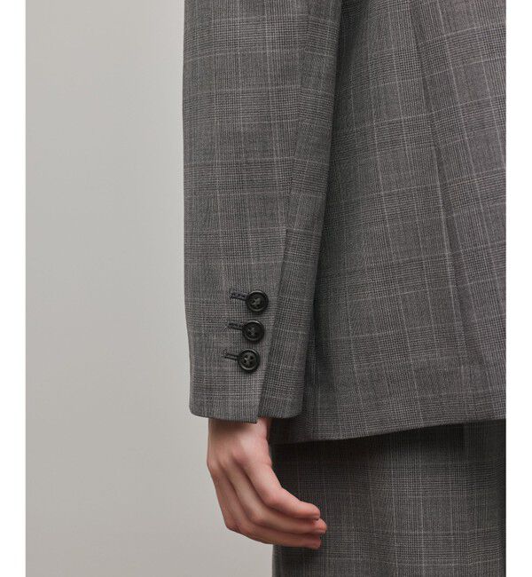 Diagram「デザインフロントジャケット」|ノーカラージャケット|