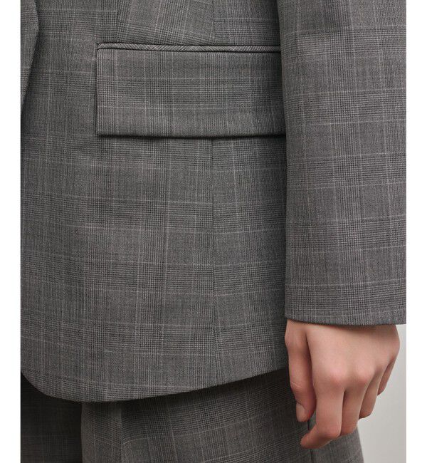 Diagram「デザインフロントジャケット」|ノーカラージャケット|