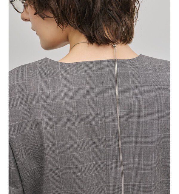 Diagram「デザインフロントジャケット」|ノーカラージャケット|