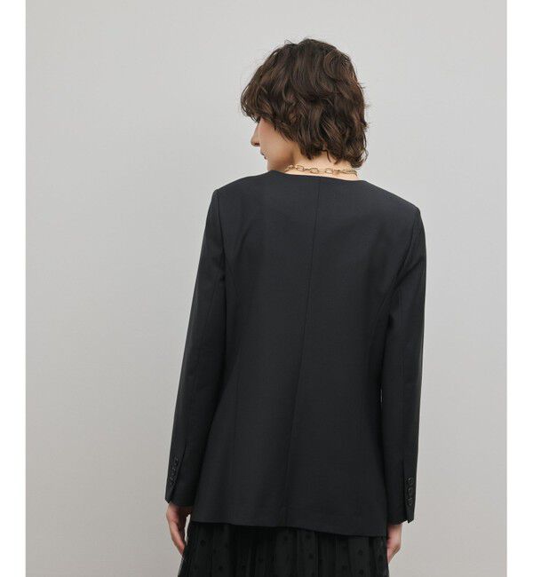 Diagram「デザインフロントジャケット」|ノーカラージャケット|