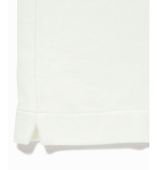 LACOSTE「ヘビーウェイトブランドネーム ラバープリント ロゴ半袖Tシャツ」|Tシャツ・カットソー|