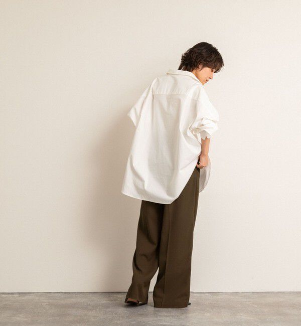 NOLLEY'S「【MAQWEL/マクウェル】オックスシャツ」|シャツ・ブラウス|