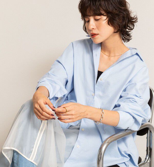 NOLLEY'S「【MAQWEL/マクウェル】オックスシャツ」|シャツ・ブラウス|