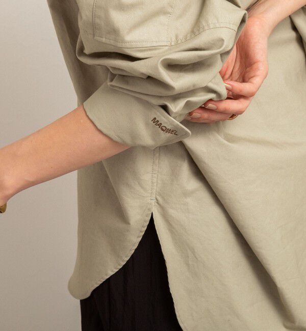 NOLLEY'S「【MAQWEL/マクウェル】オックスシャツ」|シャツ・ブラウス|