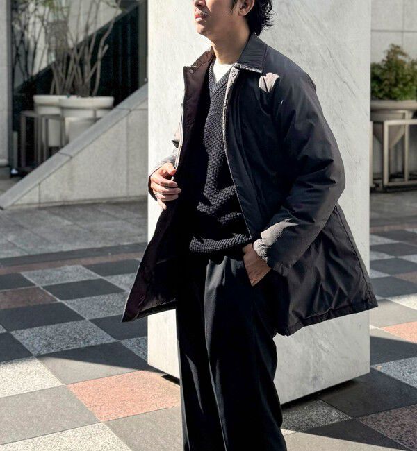 TAION/タイオン】別注ダウンステンカラーコート 25AW（NOLLEY'S