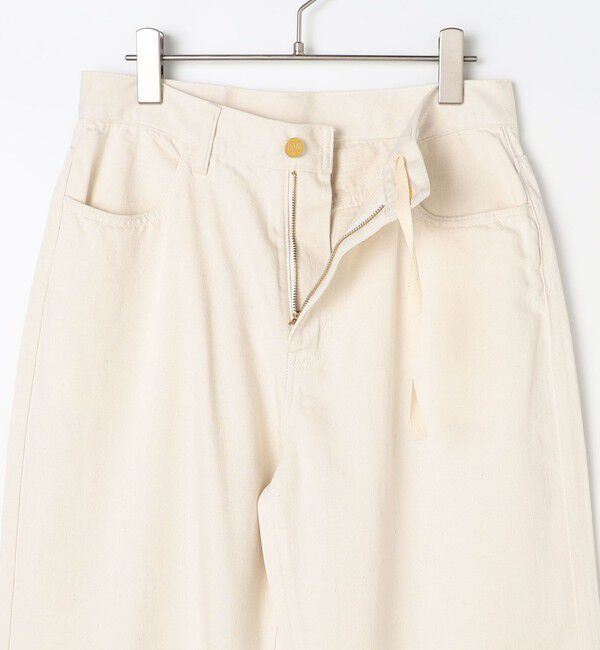 Rie Miller「【RM denim】リネン混ひも付きリラックスパンツ」|その他|