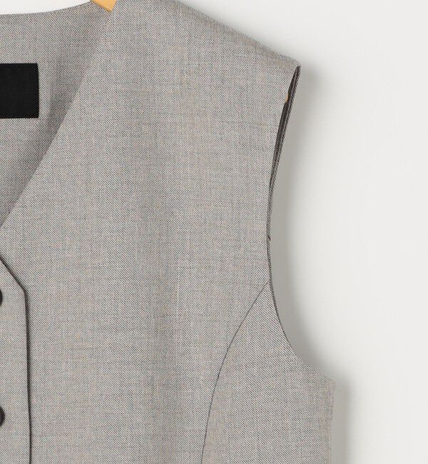 NOLLEY'S sophi「《セットアップ対応》ウォッシャブルドライシャークペプラムジレ」|ベスト・ジレ|
