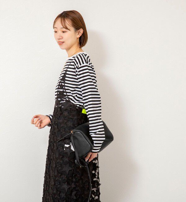 Rie Miller「45th limited editionウォッシャブルスターフリンジキャミワンピース」|ワンピース|