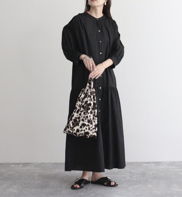 fredy emue「【fredyemueフレディエミュ】コードボリュームシャツワンピース」|ワンピース|