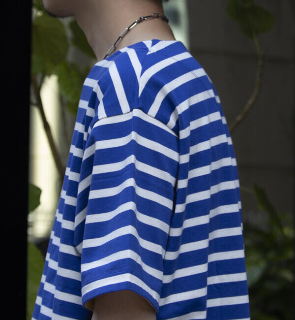 GLOSTER「【GLOSTER/グロスター】バスクシャツ ボーダーTシャツ ショートスリーブ」|Tシャツ・カットソー|