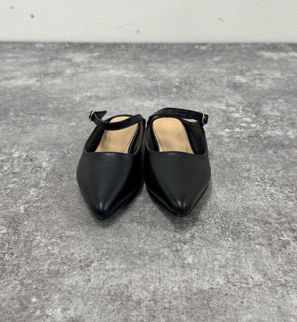 fredy emue「アンクルベルトローヒール」|パンプス|