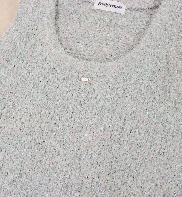 fredy emue「テープMIXニットベスト」|ベスト・ジレ|