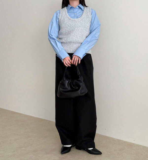 fredy emue「テープMIXニットベスト」|ベスト・ジレ|