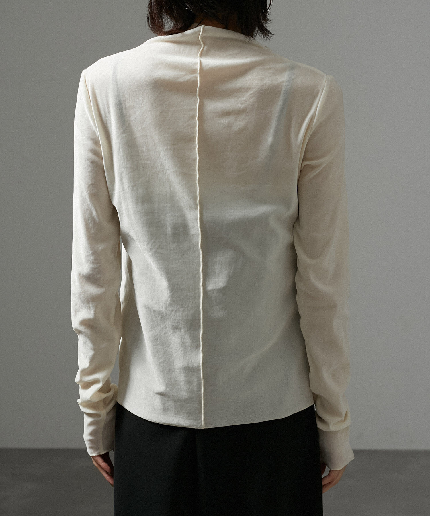 SALON adam et rope'「【WEB限定】リュクスベロアハイネックプルオーバー」|Tシャツ・カットソー|