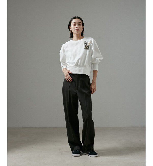 SALON adam et rope'「刺繍ワッペンブローチ＜M＞」|ブローチ・コサージュ|