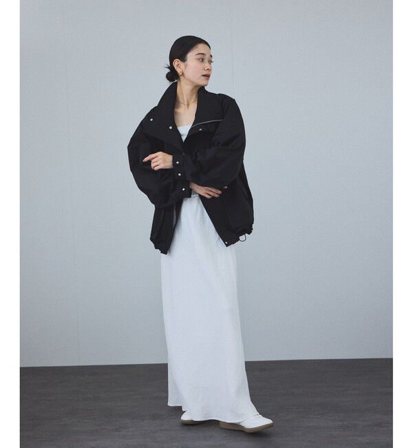 SALON adam et rope'「LIMONTAスタンドカラーブルゾン」|ブルゾン・スタジャン|