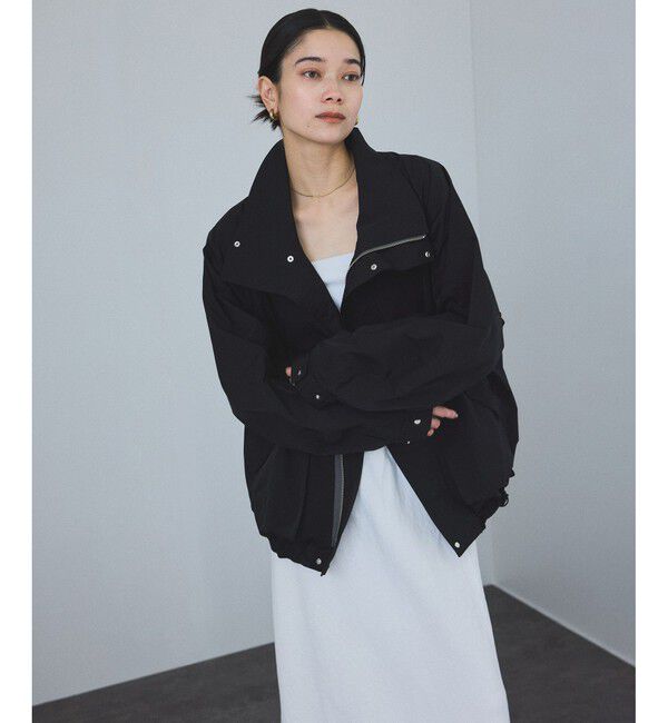 SALON adam et rope'「LIMONTAスタンドカラーブルゾン」|ブルゾン・スタジャン|