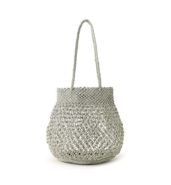 SALON adam et rope'「【BAGMATI（バグマティ）】METALIC LUREX BAG / メタリックルレックスバッグ」|トートバッグ|