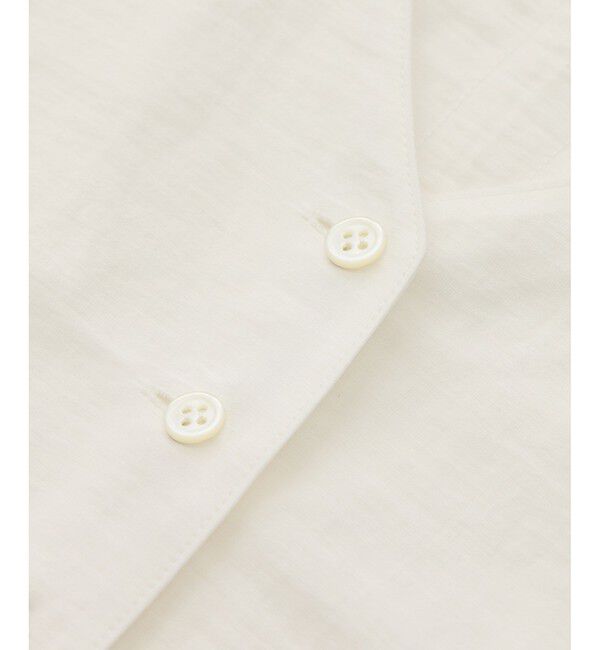 ROPE「カーディ半袖ブラウス/洗える」|シャツ・ブラウス|