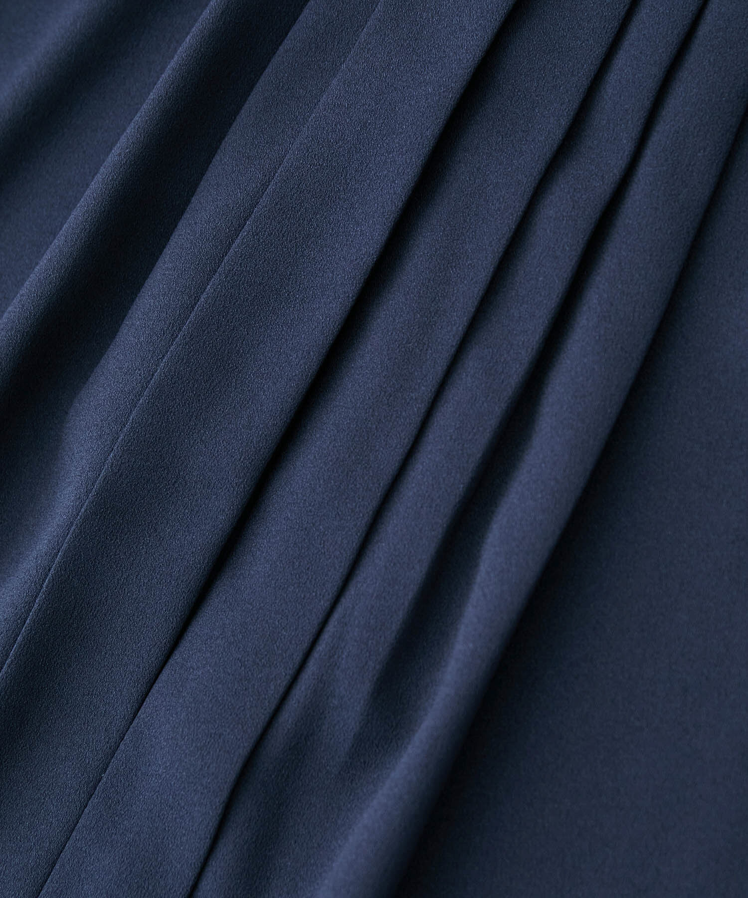 VIS「【防シワ・洗える】フロントタック長袖ブラウス」|シャツ・ブラウス|