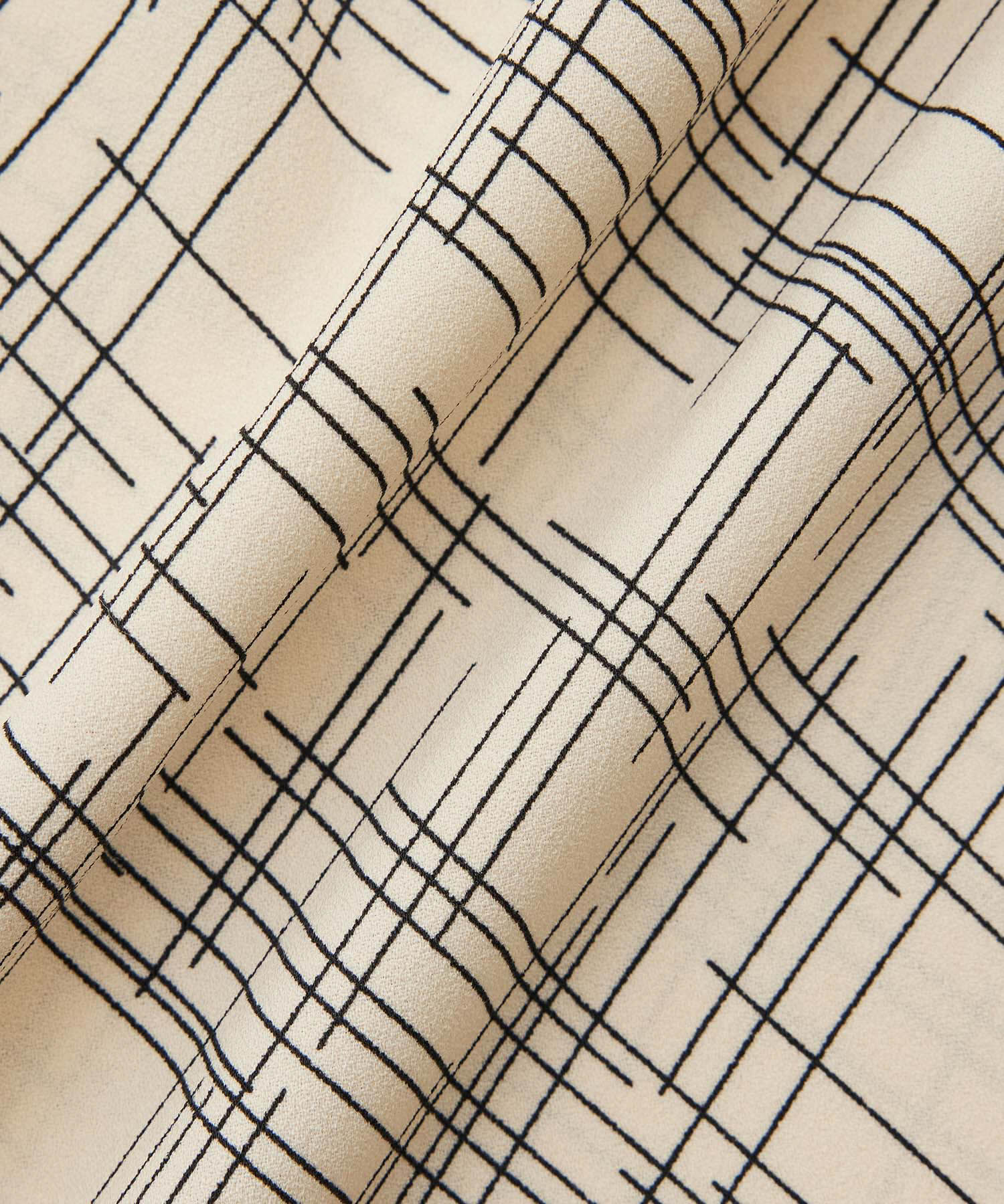 VIS「【防シワ・洗える】フロントタック長袖ブラウス」|シャツ・ブラウス|