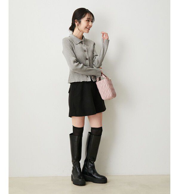 VIS「リブニットニーハイソックス」|ソックス|