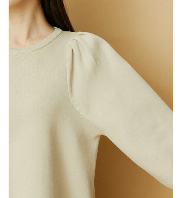 VIS「パフスリーブ切り替えミニフレアワンピース」|ワンピース|