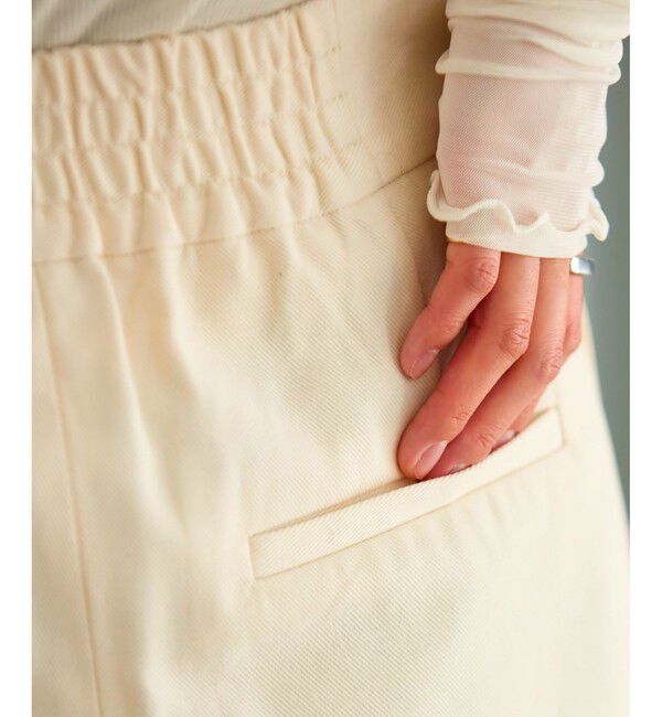 VIS「【洗える】微起毛バギーパンツ」|スラックス|