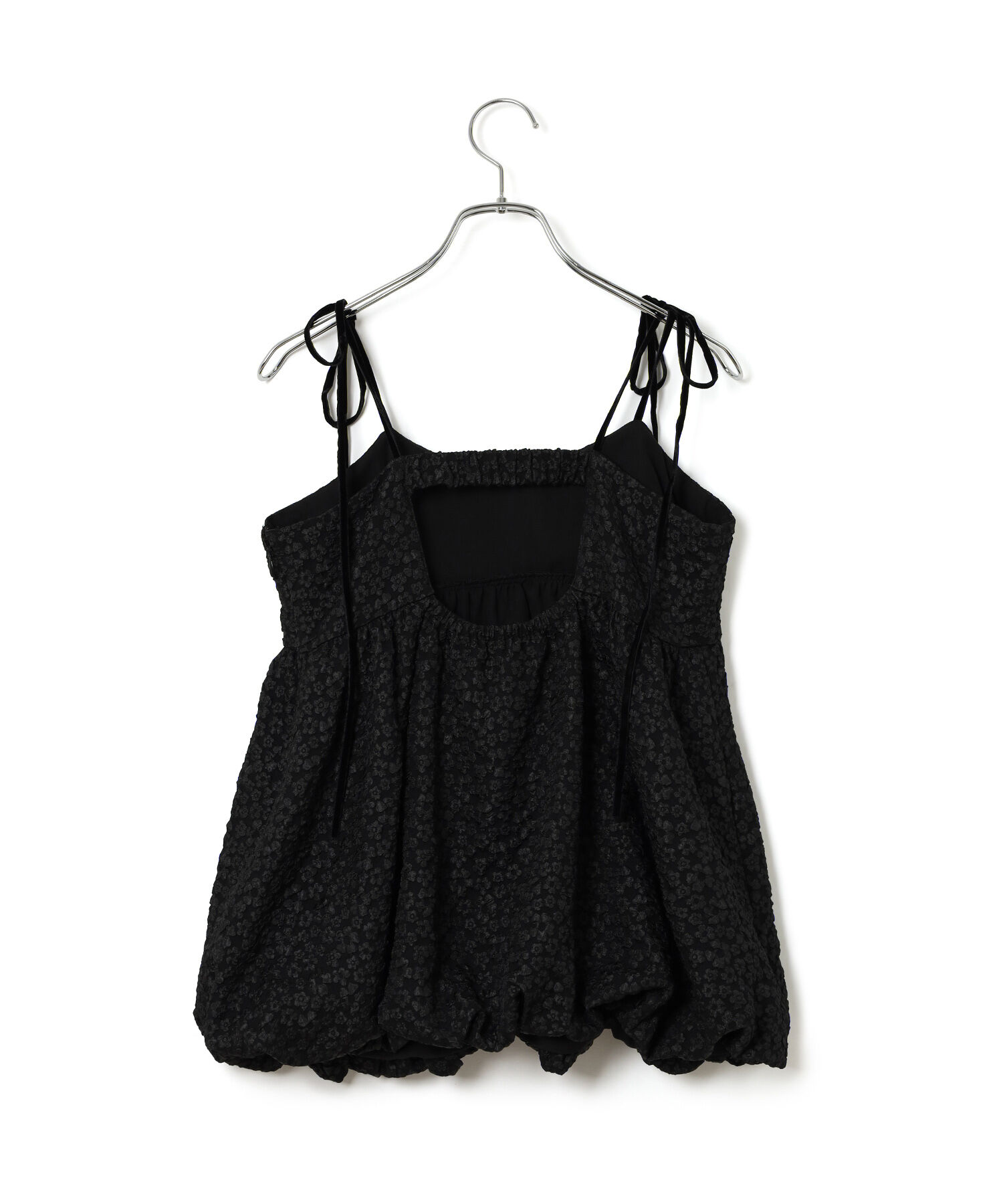 VIS「ジャガードバルーンリボンキャミソール」|キャミソール|