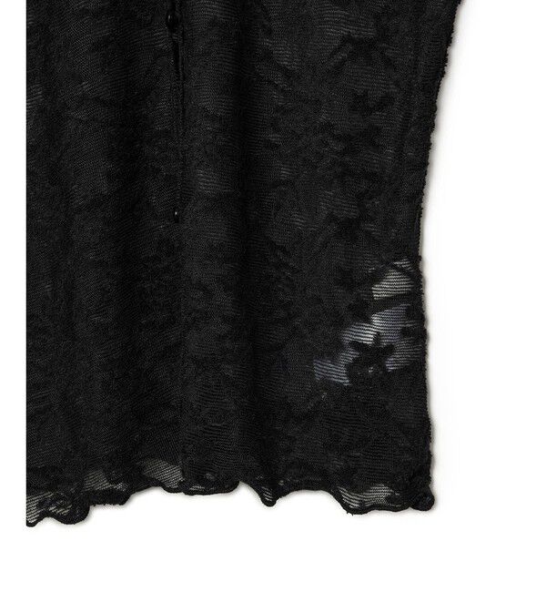 VIS「【前後2WAY】カットジャガードカーディガン【洗える】」|カーディガン|