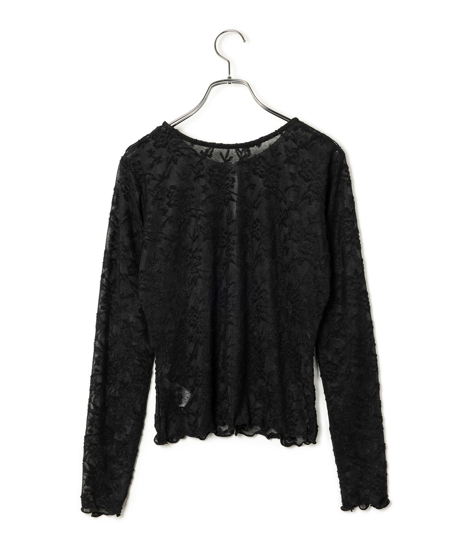 VIS「【前後2WAY】カットジャガードカーディガン【洗える】」|カーディガン|