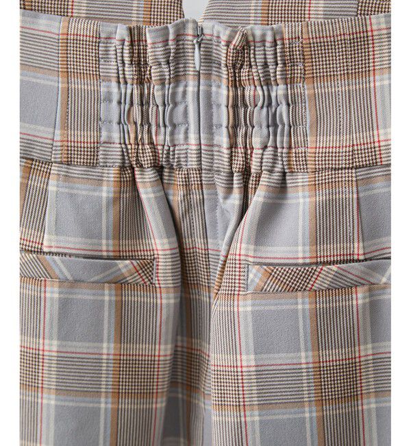 VIS「【美easy】コンフォートツイルウエストデザインIラインスカート【洗える/防シワ/UVケア】」|スカート|